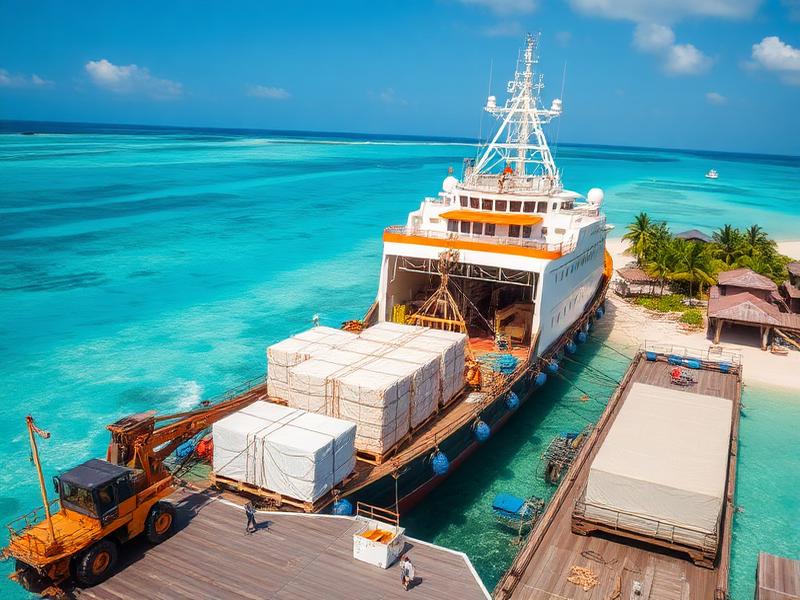 Logistics Delivery — Dhigali Resort